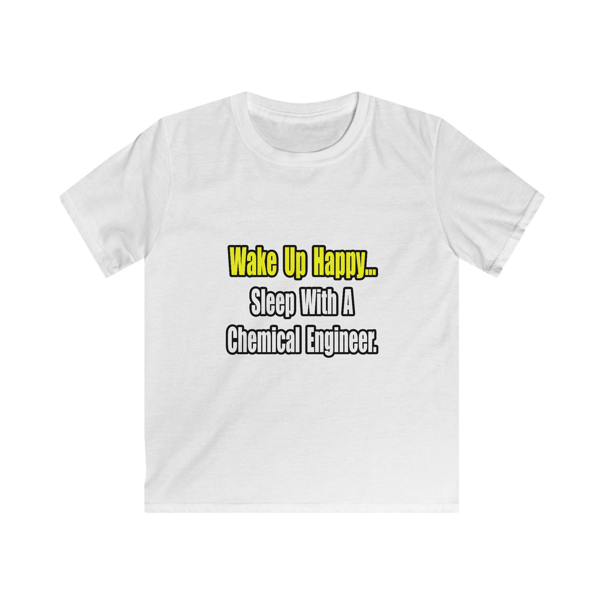 Sleep With a Chemical Engineer - Kids Softstyle Tee