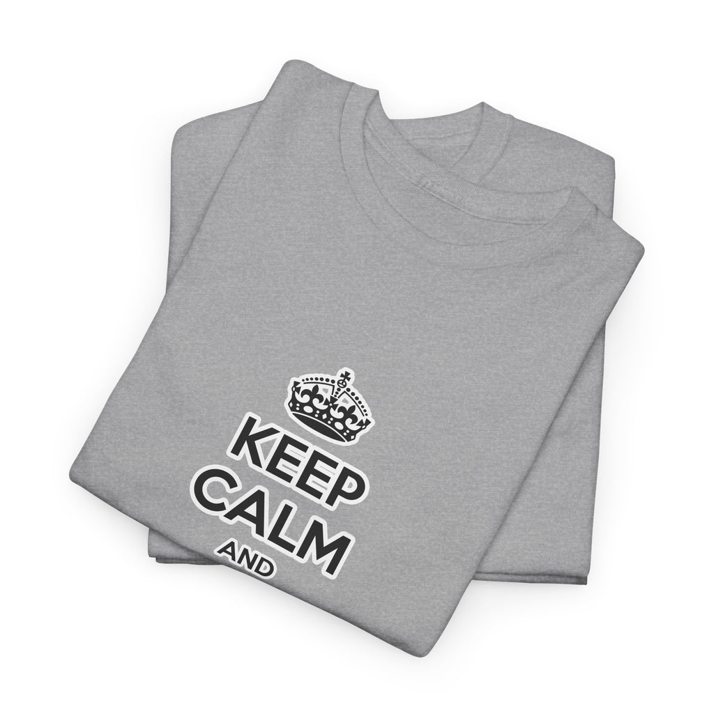 Keep Calm and Call a Cardiologist - Unisex Heavy Cotton Tee