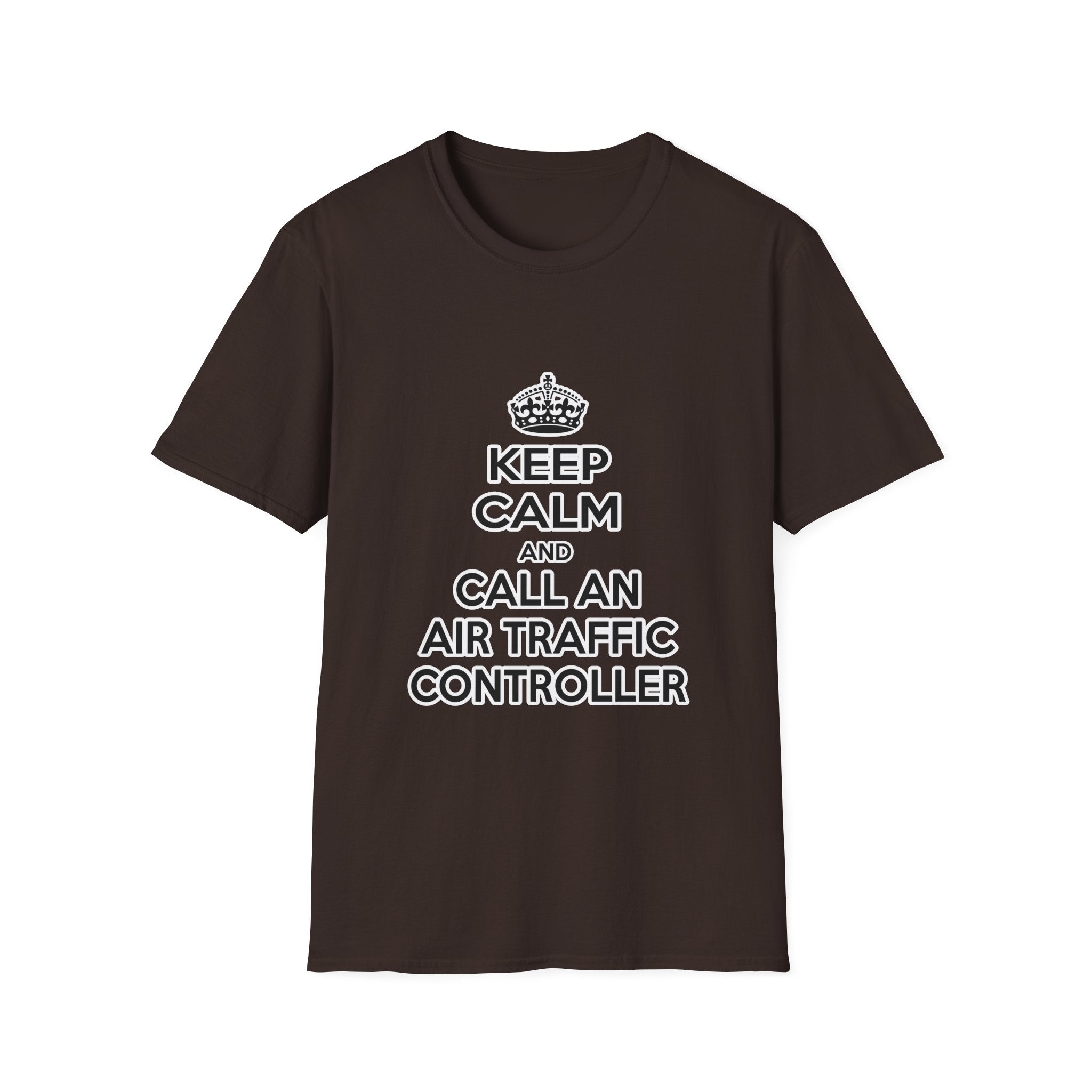 Keep Calm and Call an Air Traffic Controller - Unisex Softstyle T-Shirt