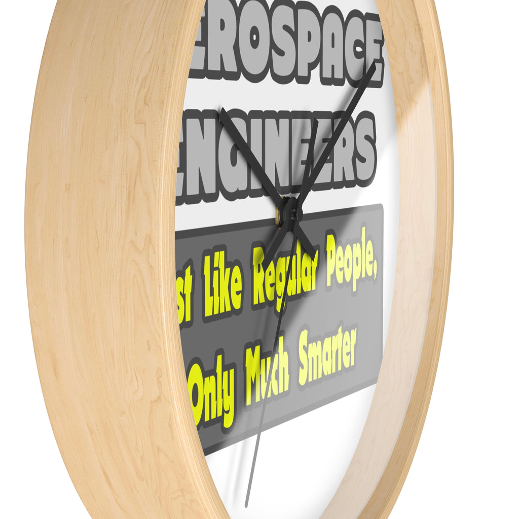 Aerospace Engineers...Smarter - Wall Clock