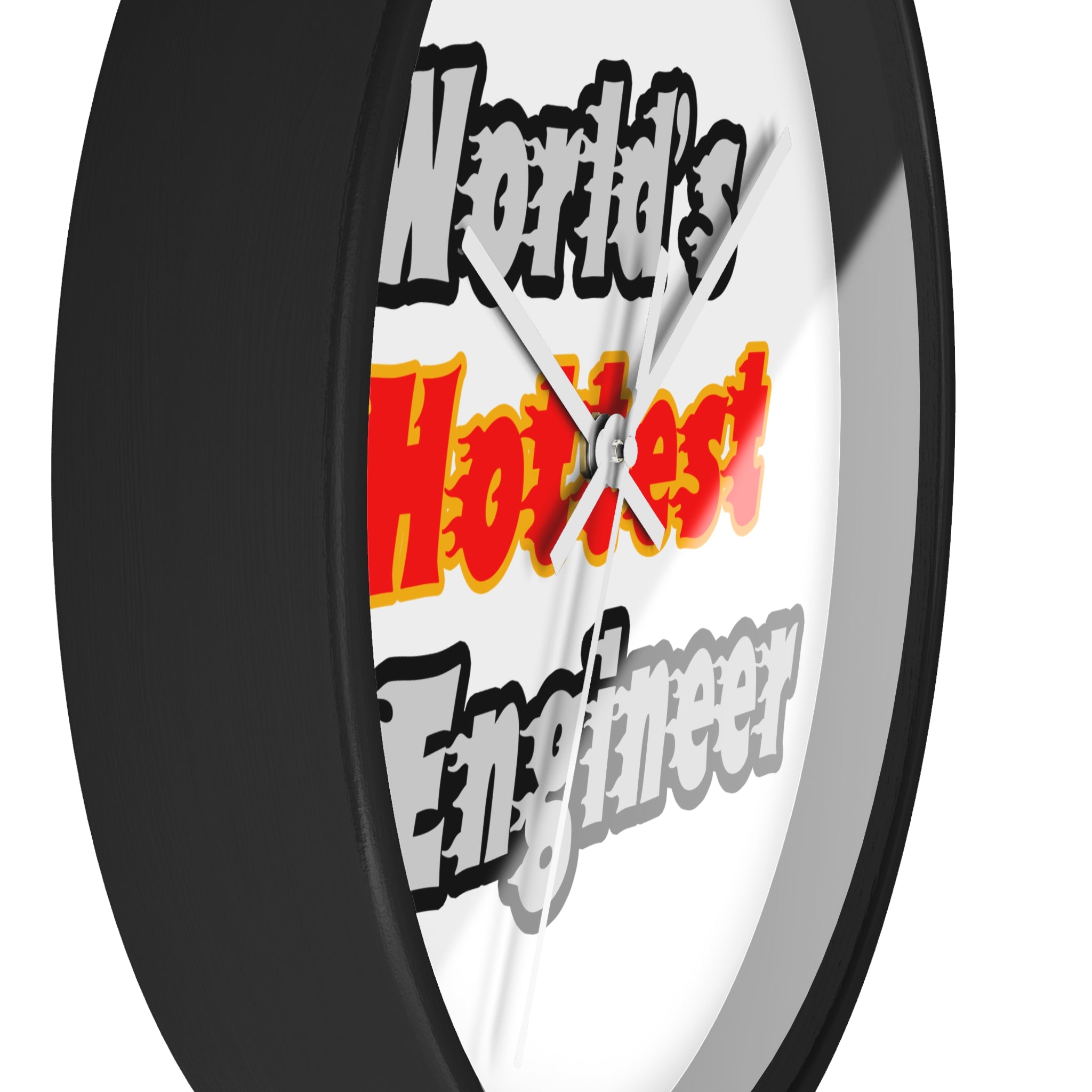 World's Hottest Engineer - Wall Clock