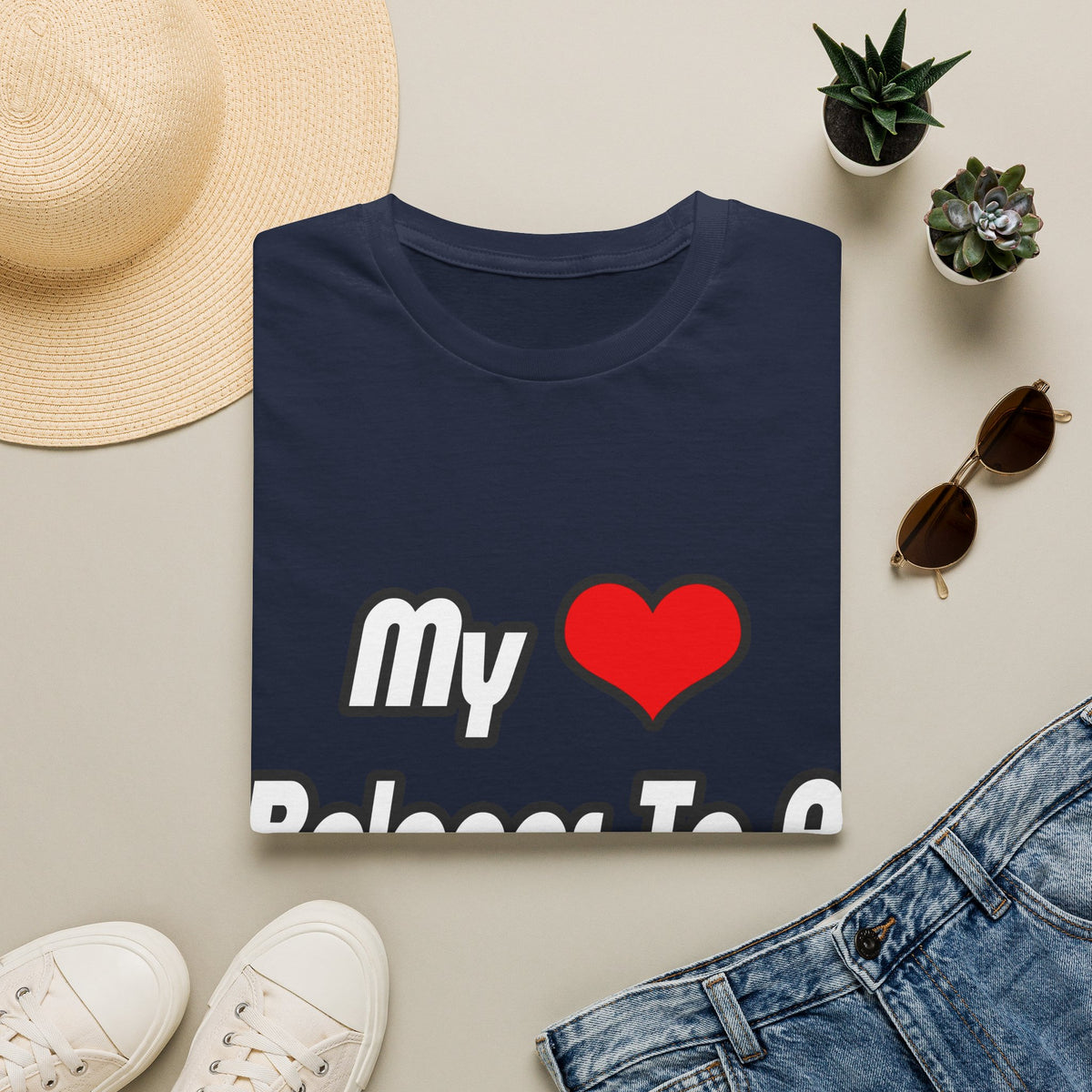 My Heart Belongs To A Teacher - Unisex Softstyle T-Shirt