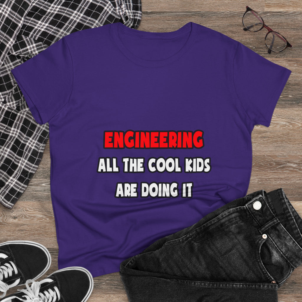 Funny Engineer Shirts and Gifts - Women's Midweight Cotton Tee