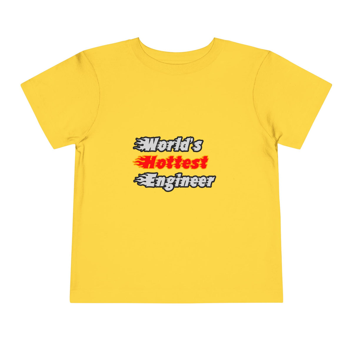 World's Hottest Engineer - Toddler Short Sleeve Tee