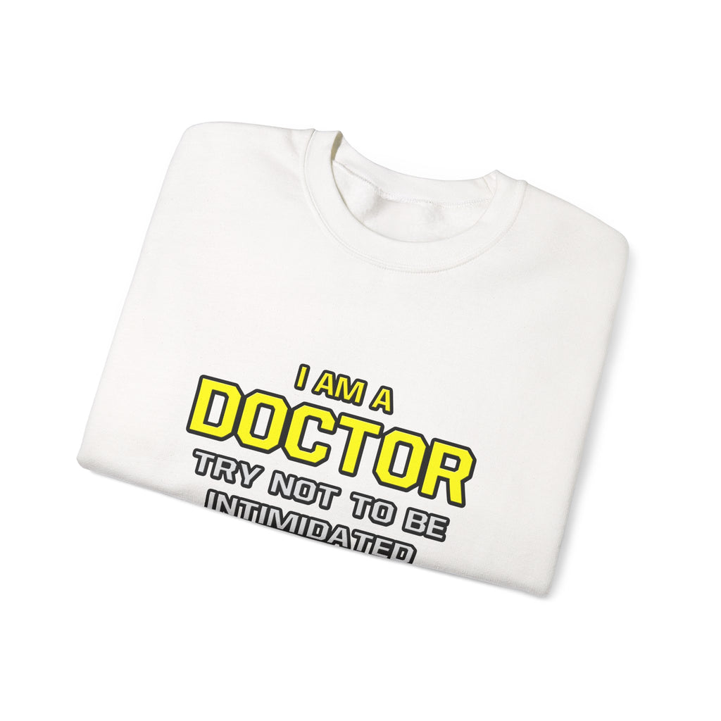 Doctor...Superior Intelligence - Unisex Heavy Blend™ Crewneck Sweatshirt