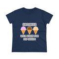 Engineer ... Will Work For Ice Cream - Women's Midweight Cotton Tee