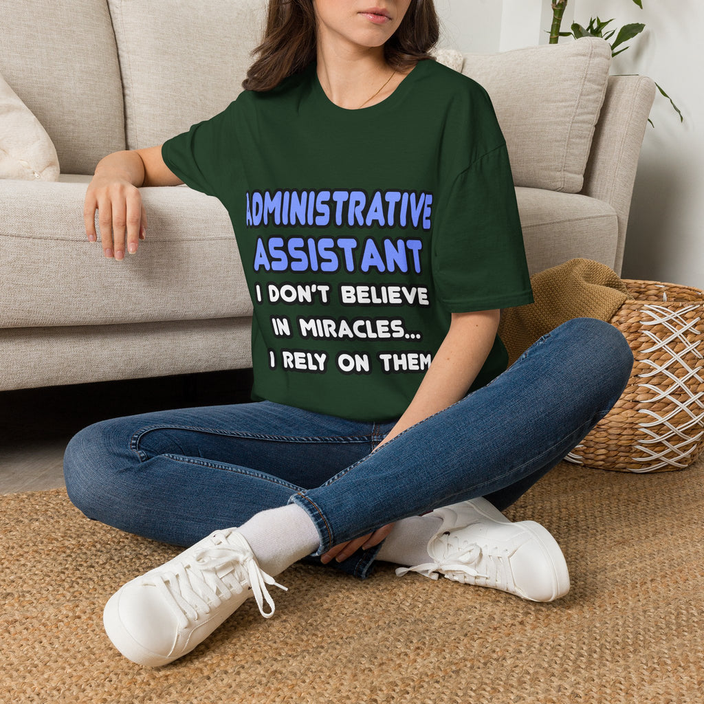 Miracles and Administrative Assistants - Unisex Softstyle T-Shirt