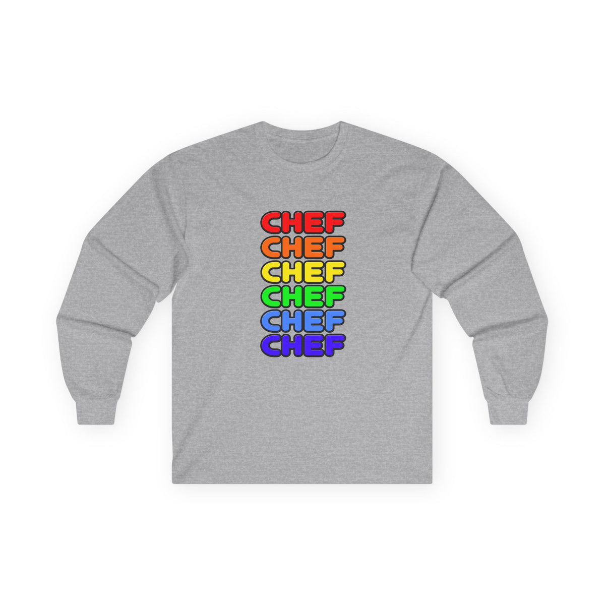 Rainbow Chef - Unisex Ultra Cotton Long Sleeve Tee