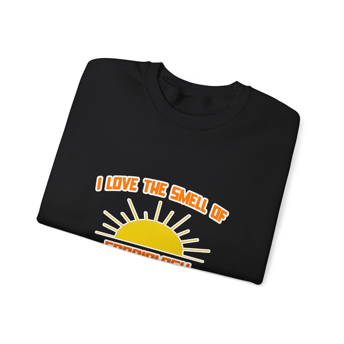 Smell of Cardiology in the Morning - Unisex Heavy Blend™ Crewneck Sweatshirt