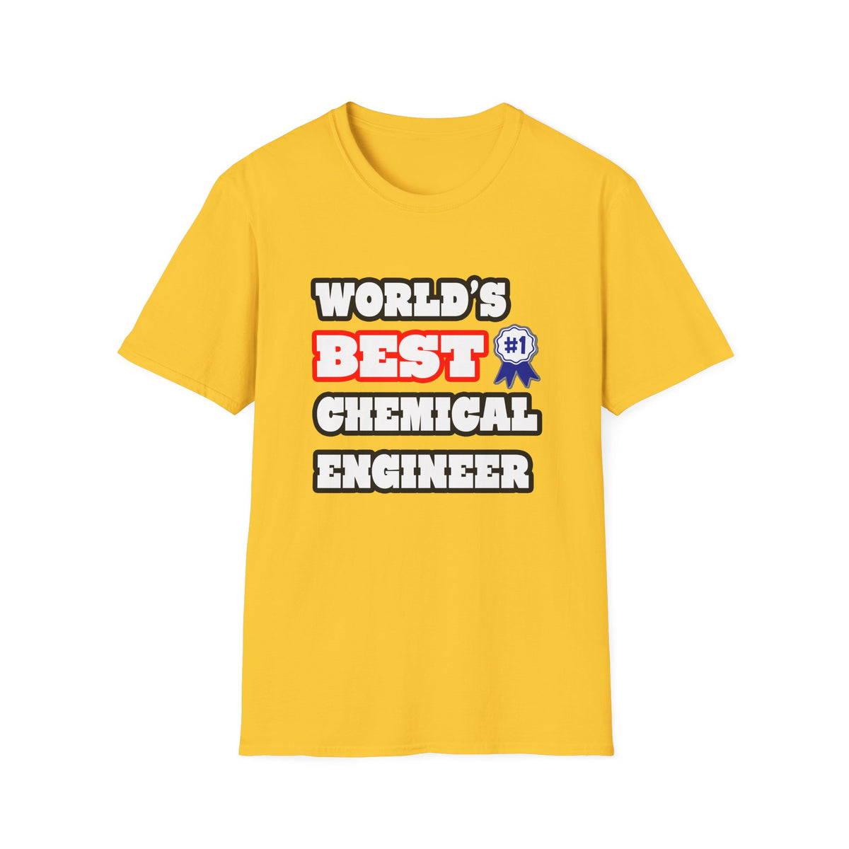 World's Best Chemical Engineer - Unisex Softstyle T-Shirt