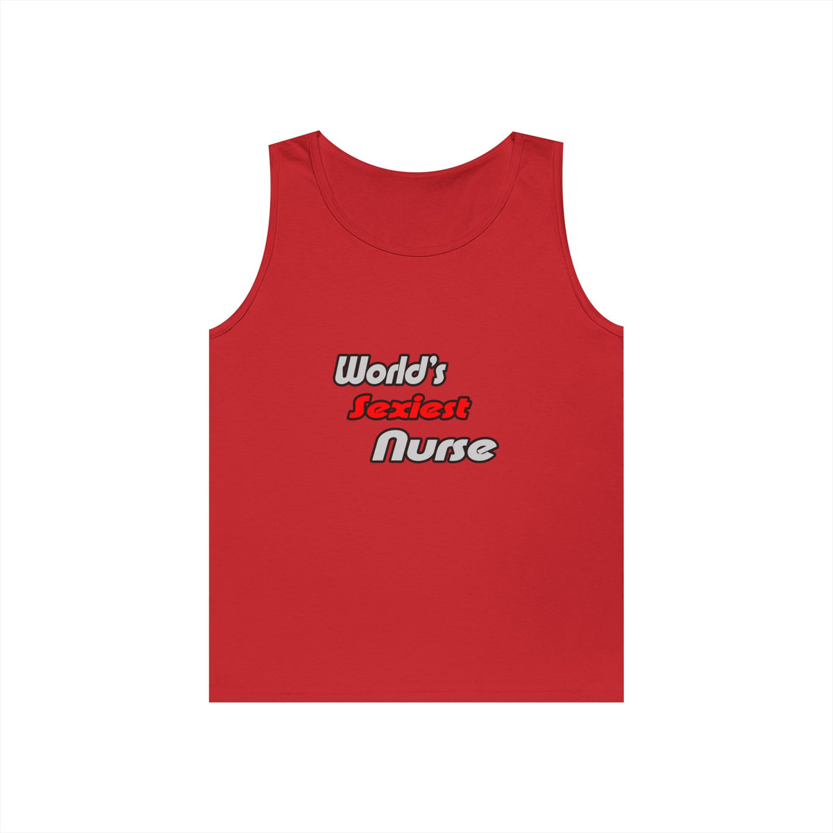 World's Sexiest Nurse - Unisex Heavy Cotton Tank Top
