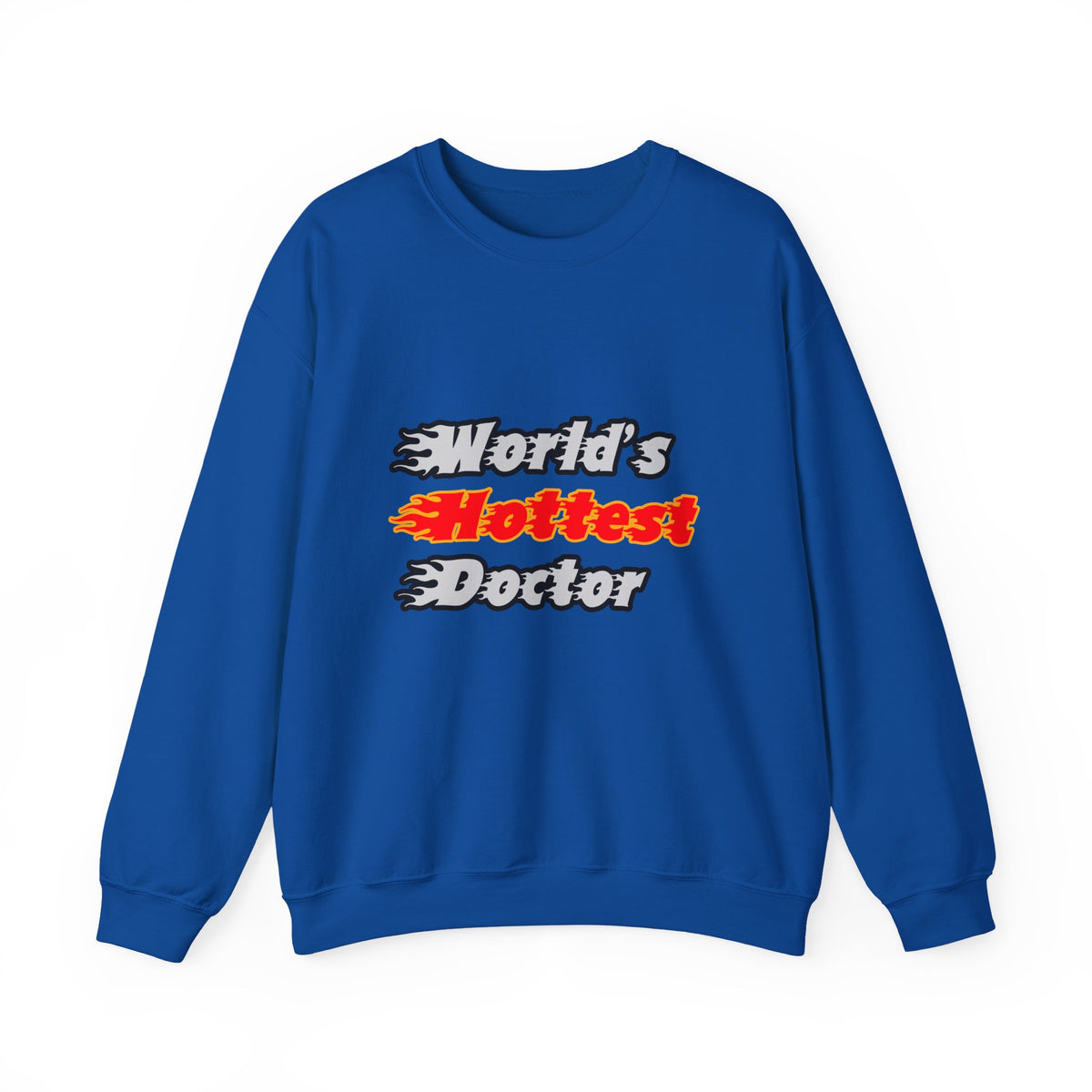 World's Hottest Doctor - Unisex Heavy Blend™ Crewneck Sweatshirt
