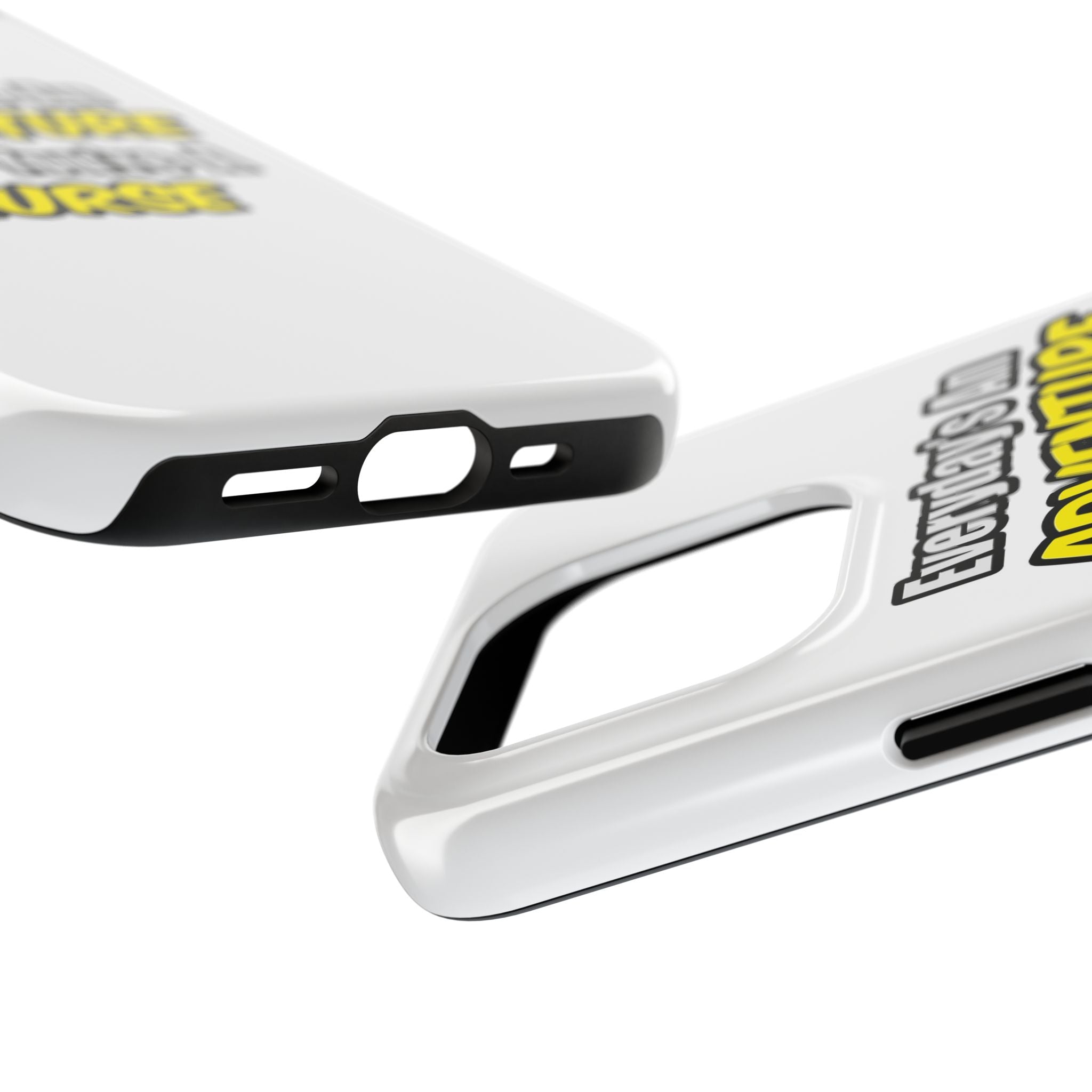 Nurse Phone Case – "Everyday's An Adventure When You're A Nurse" Tough Protective Cover