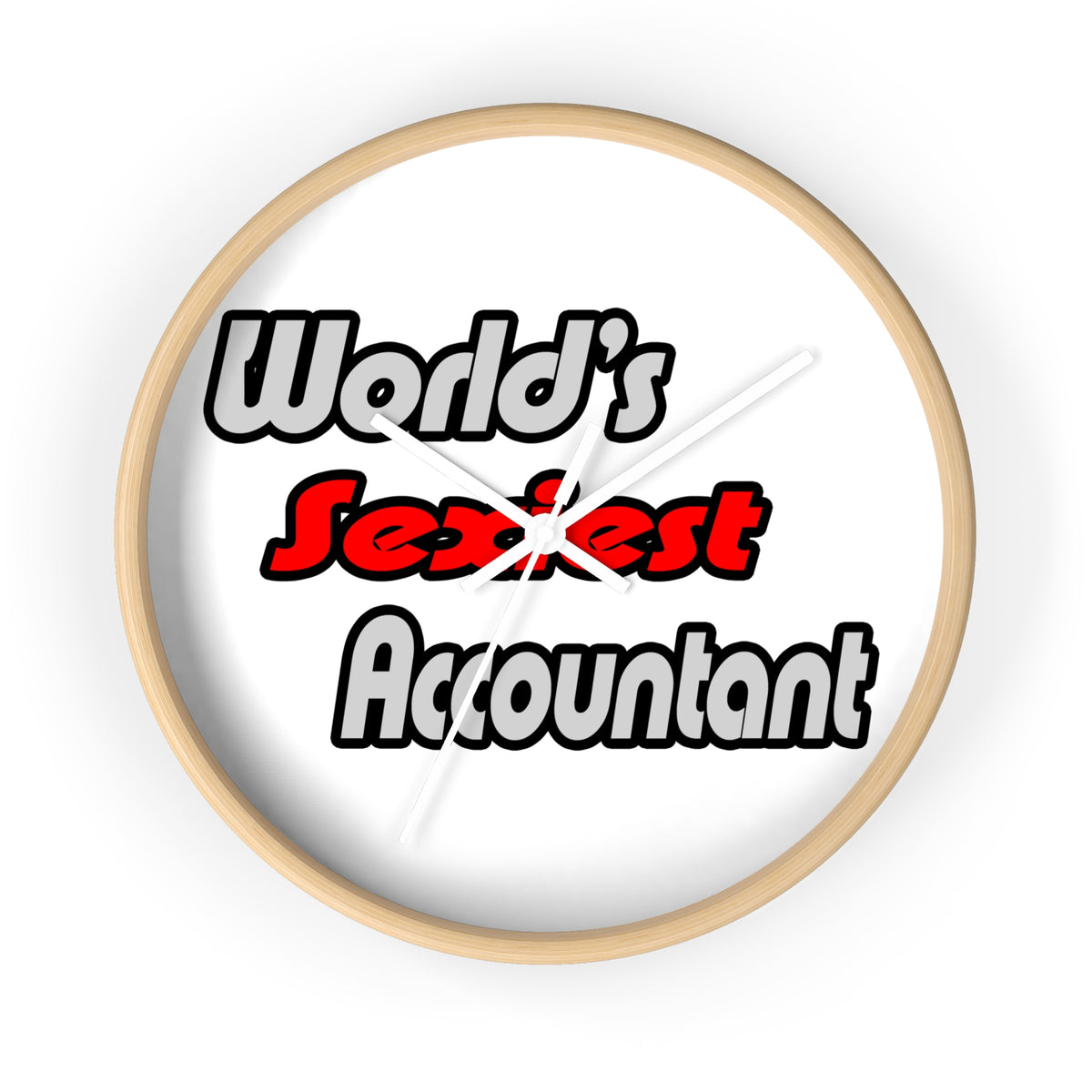 World's Sexiest Accountant - Wall Clock