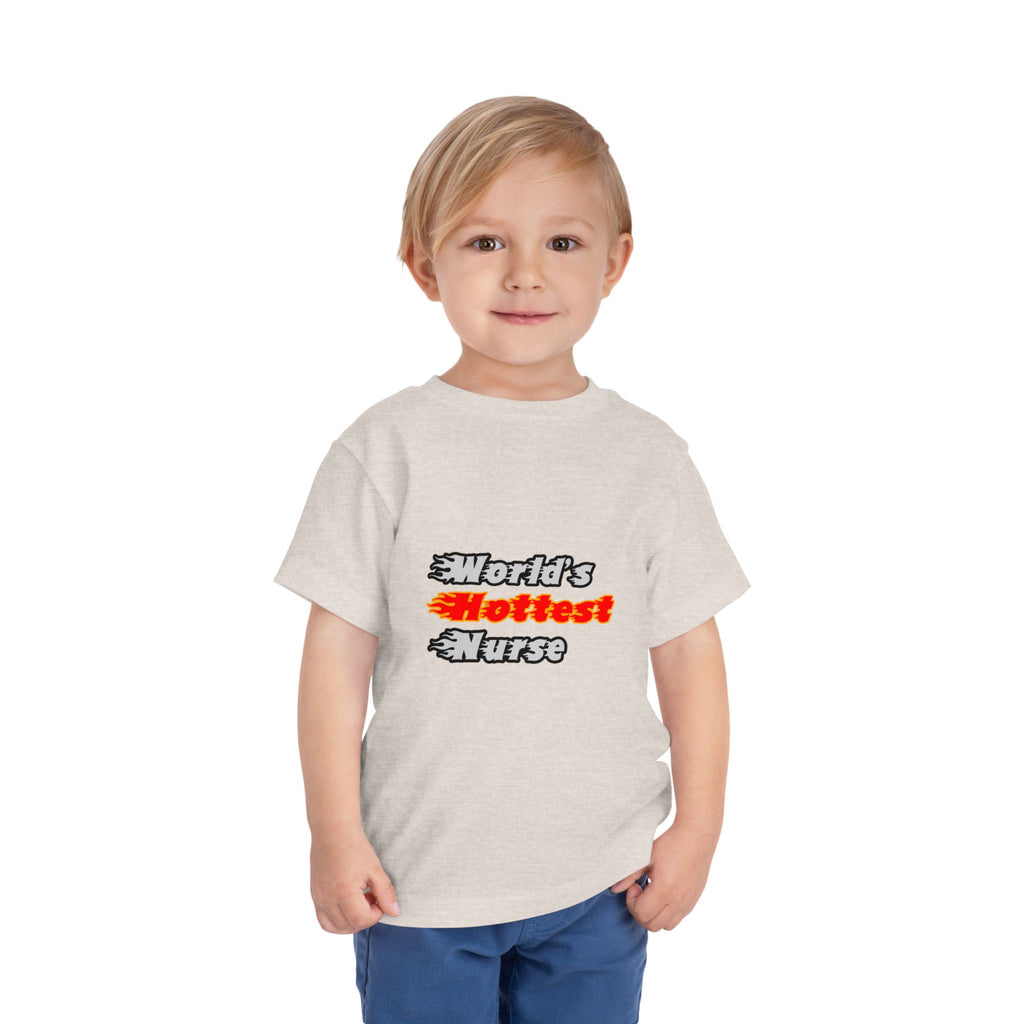 World's Hottest Nurse - Toddler Short Sleeve Tee
