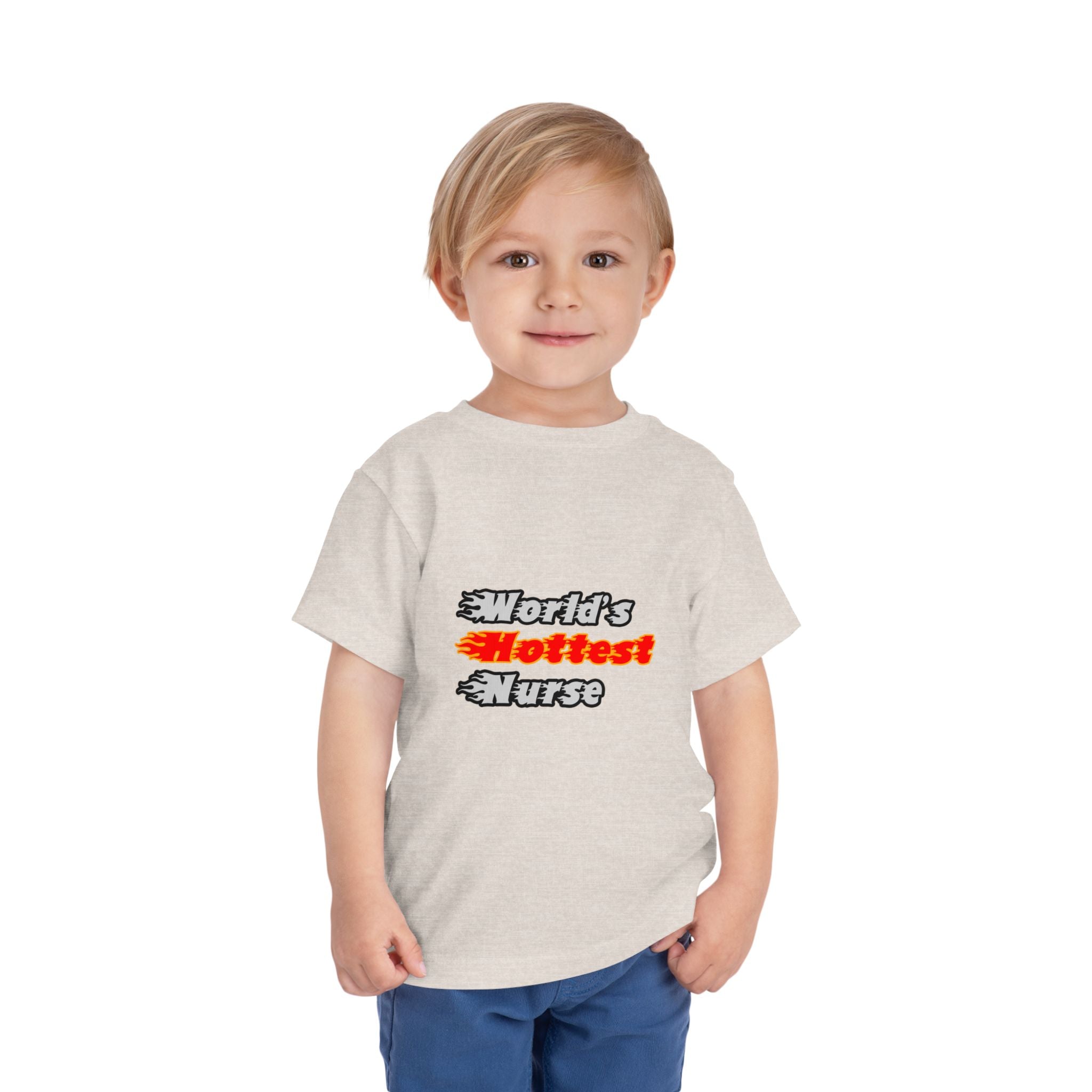 World's Hottest Nurse - Toddler Short Sleeve Tee