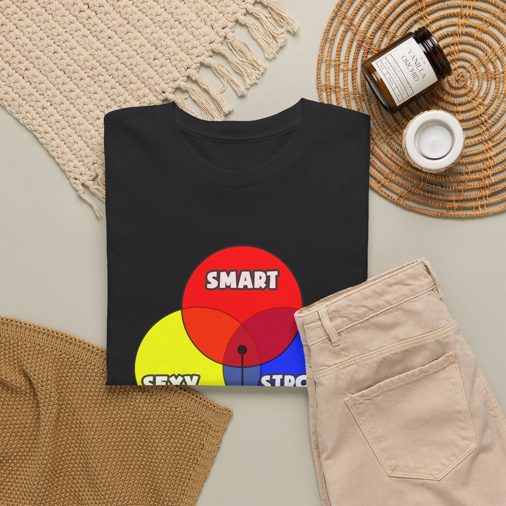 Venn Diagram .. Cardiovascular Technologists - Unisex Heavy Cotton Tee