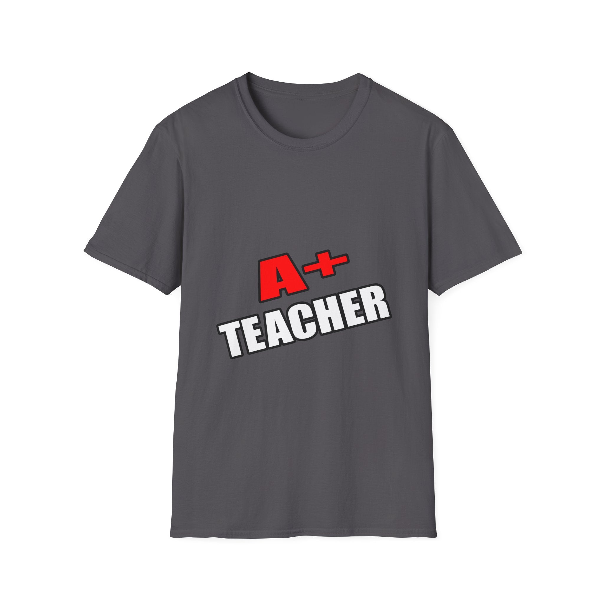 a plus teacher - Unisex Softstyle T-Shirt