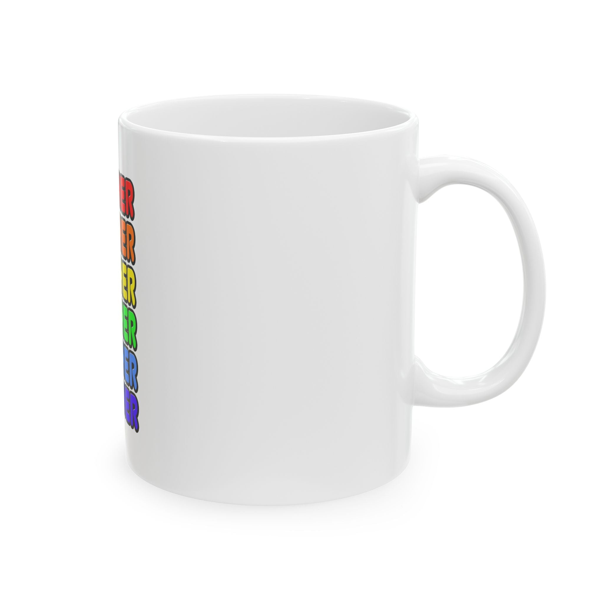 Rainbow Teacher - Ceramic Mug, (11oz, 15oz)