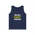 World's Funniest Anesthesiologist - Unisex Heavy Cotton Tank Top