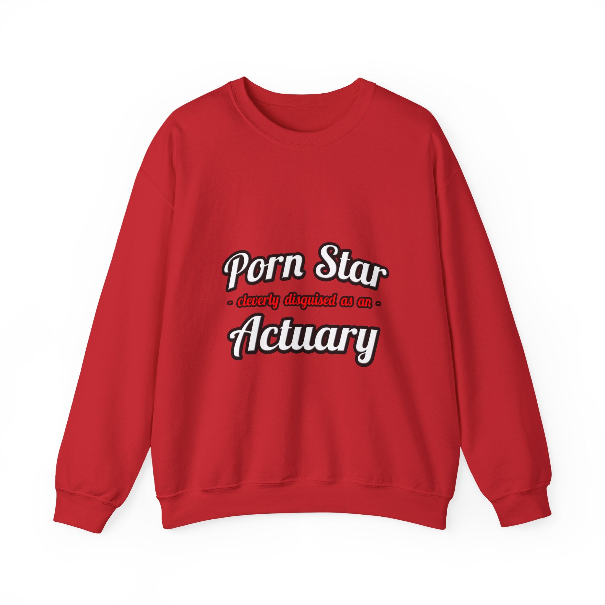 Porn Star ... Actuary - Unisex Heavy Blend™ Crewneck Sweatshirt