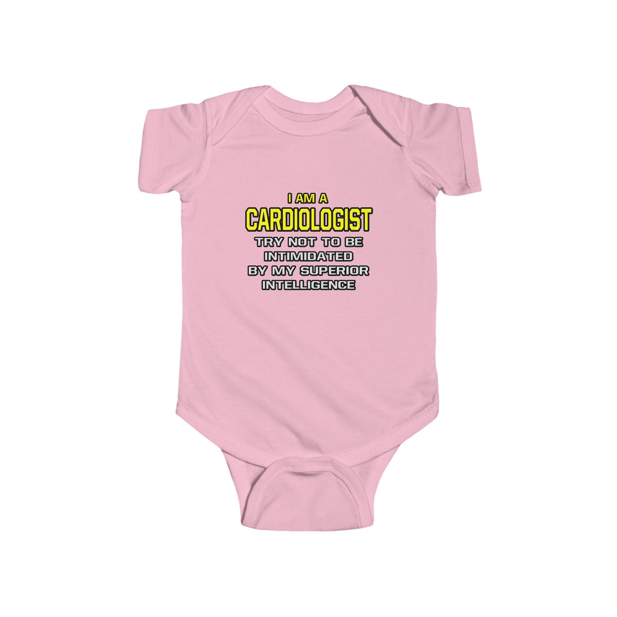 Cardiologist...Superior Intelligence - Infant Fine Jersey Bodysuit