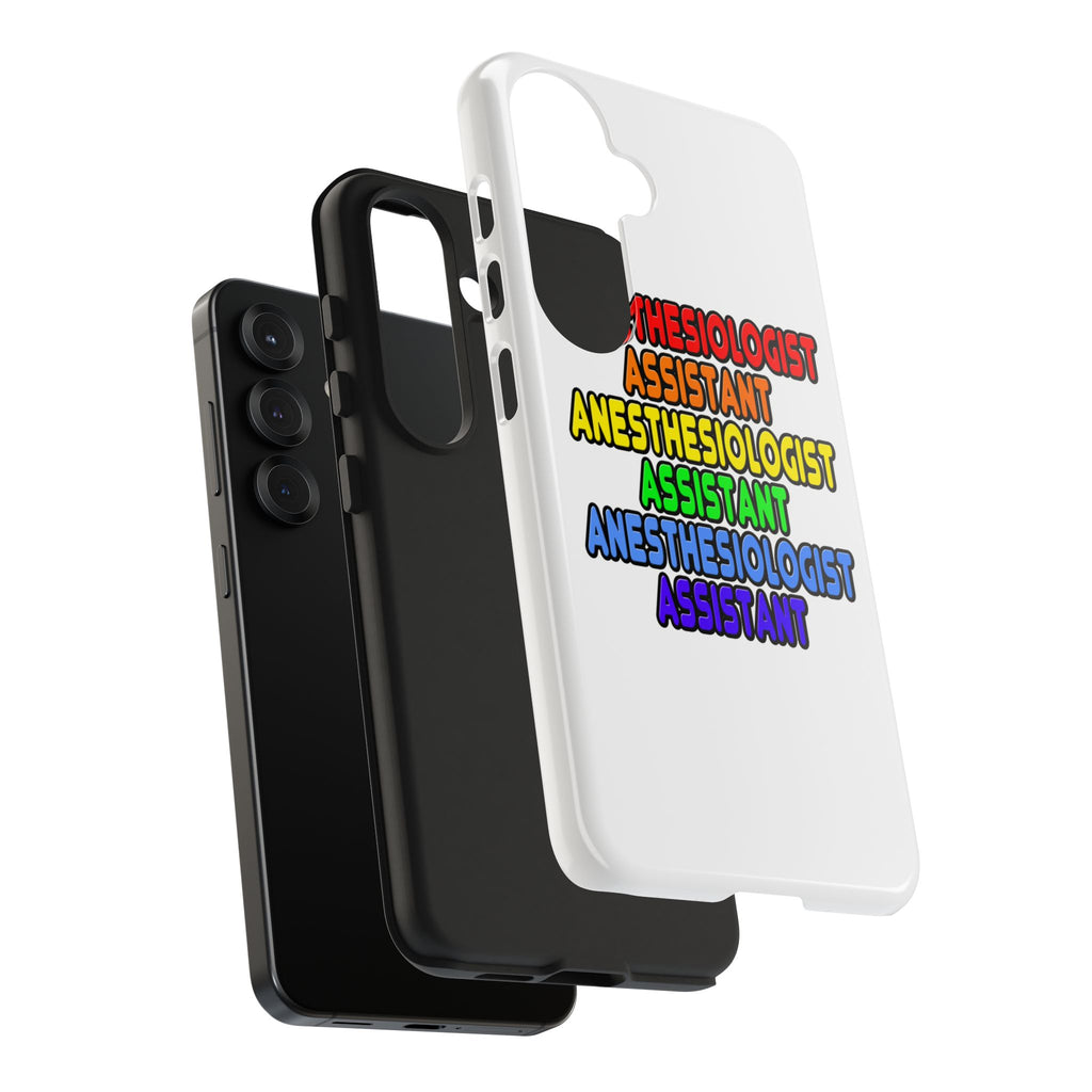 Rainbow Anesthesiologist Assistant - Tough Phone Cases