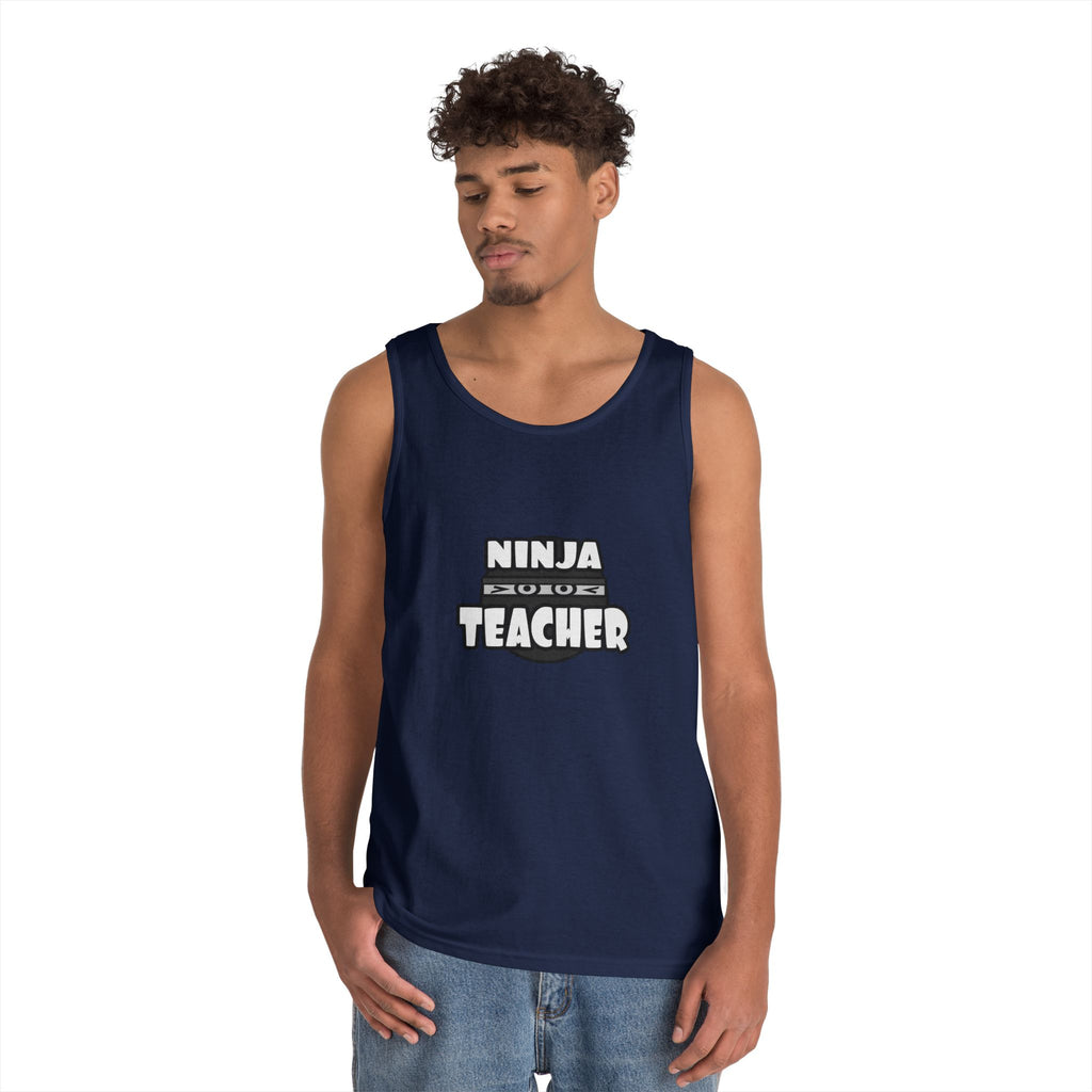 Ninja Teacher - Unisex Heavy Cotton Tank Top