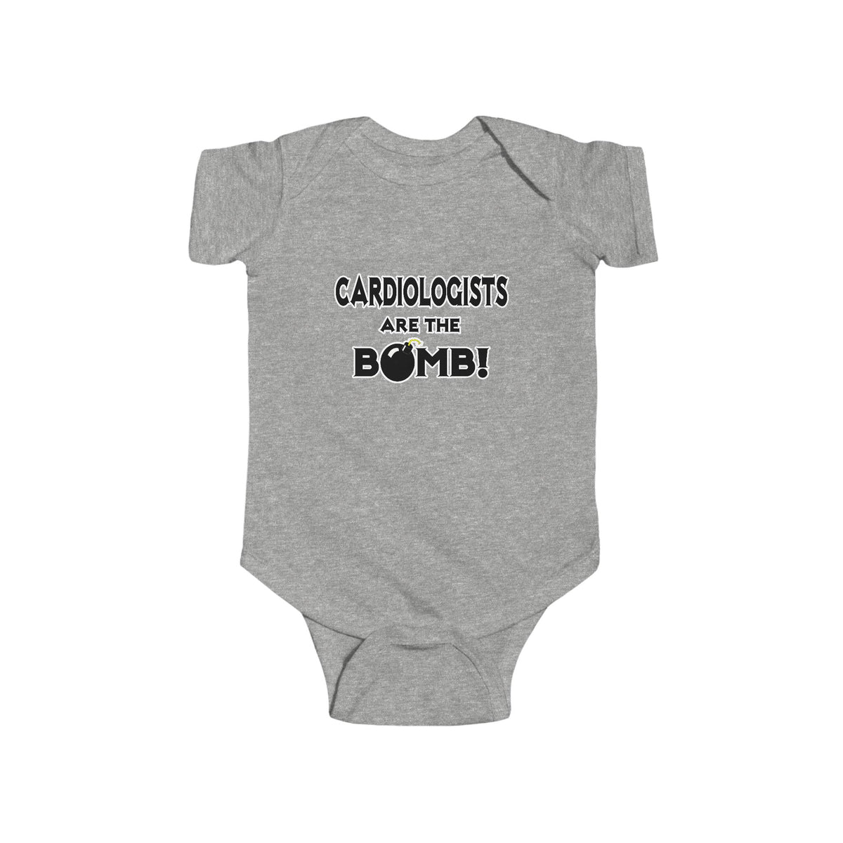 Cardiologists Are The Bomb! - Infant Fine Jersey Bodysuit