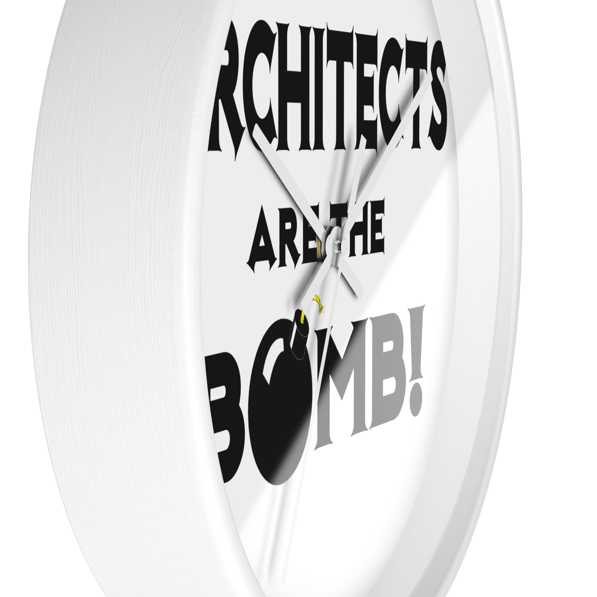 Architects Are The Bomb! - Wall Clock