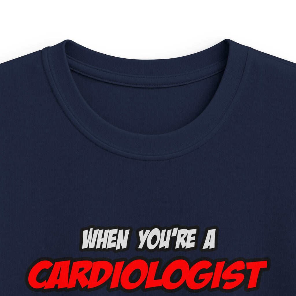 Cardiologist .. OMG WTF LOL - Kids Softstyle Tee