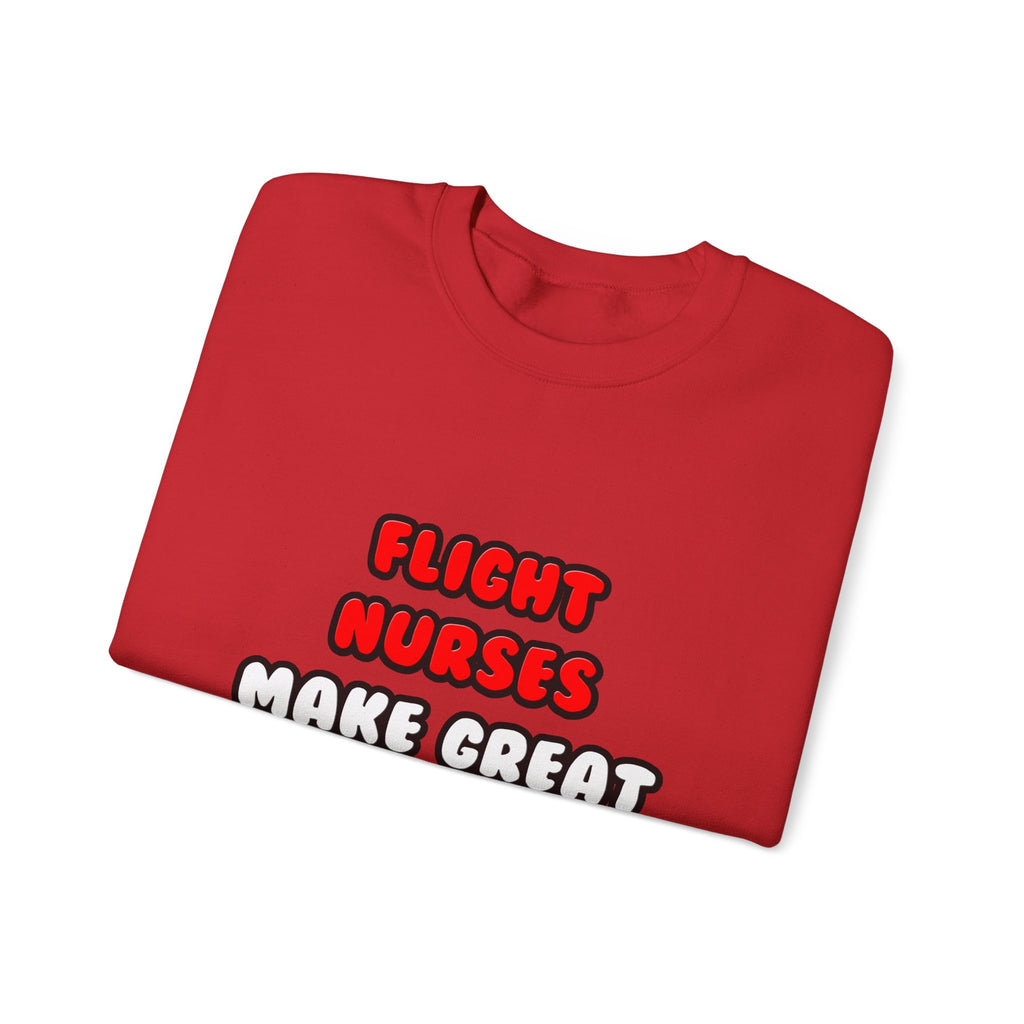 Flight Nurses Make Great Lovers - Unisex Heavy Blend™ Crewneck Sweatshirt