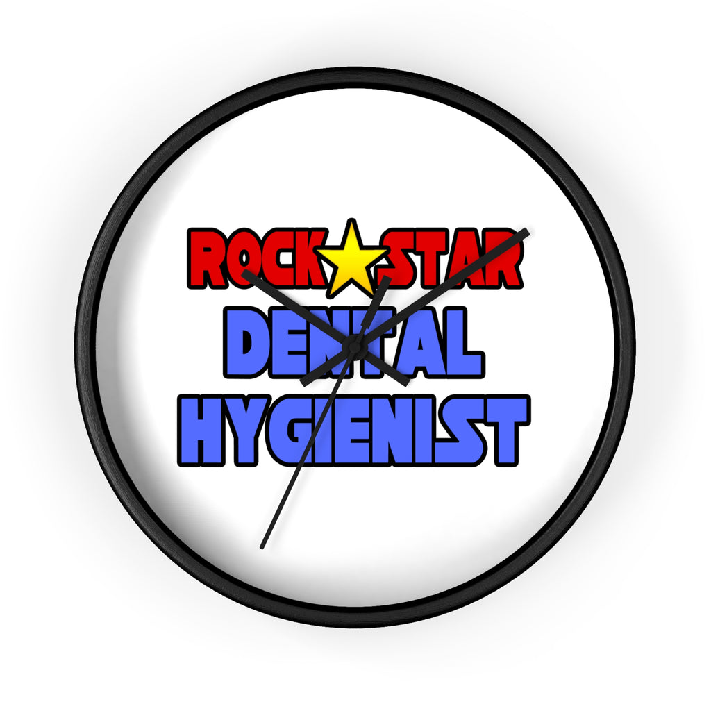 Rock Star Dental Hygienist - Wall Clock