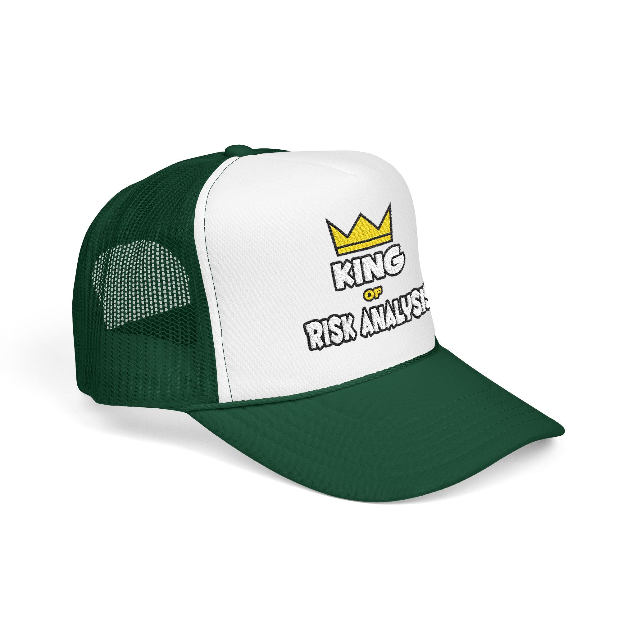 King of Risk Analysis - Foam Trucker Hat