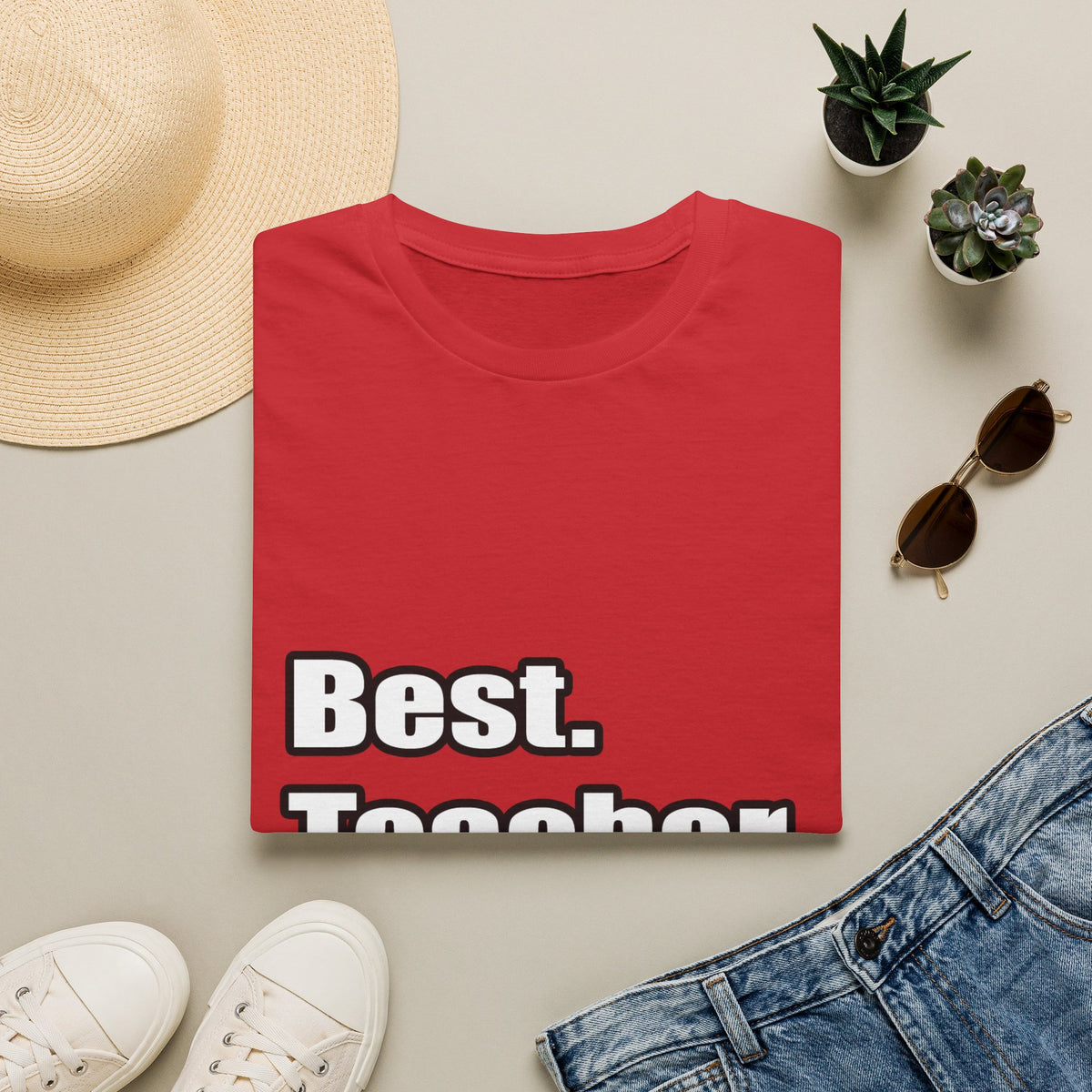 best teacher ever - Unisex Softstyle T-Shirt