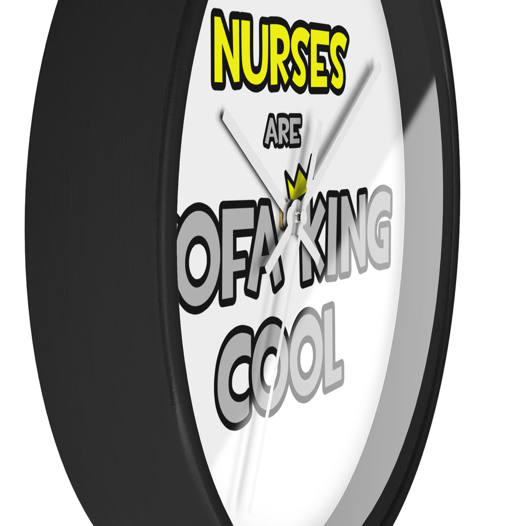 Nurses Are Sofa King Cool - Wall Clock
