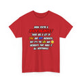 Biochemist .. OMG WTF LOL - Unisex Heavy Cotton Tee