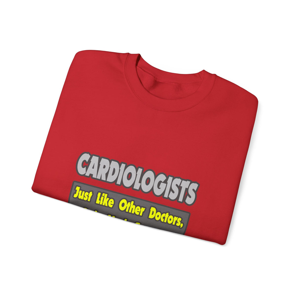 Cardiologists...Smarter - Unisex Heavy Blend™ Crewneck Sweatshirt