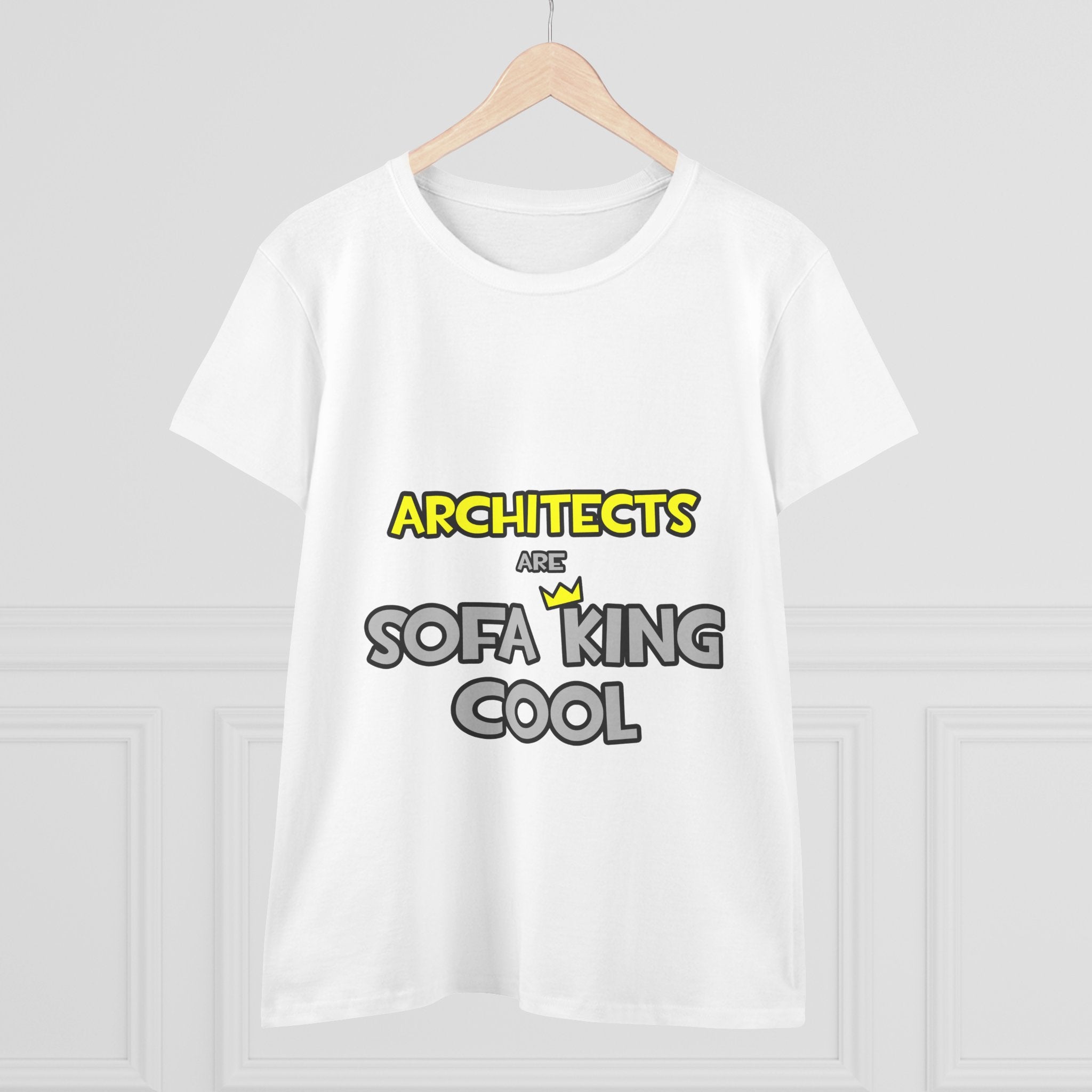 Architects Are Sofa King Cool - Women's Midweight Cotton Tee