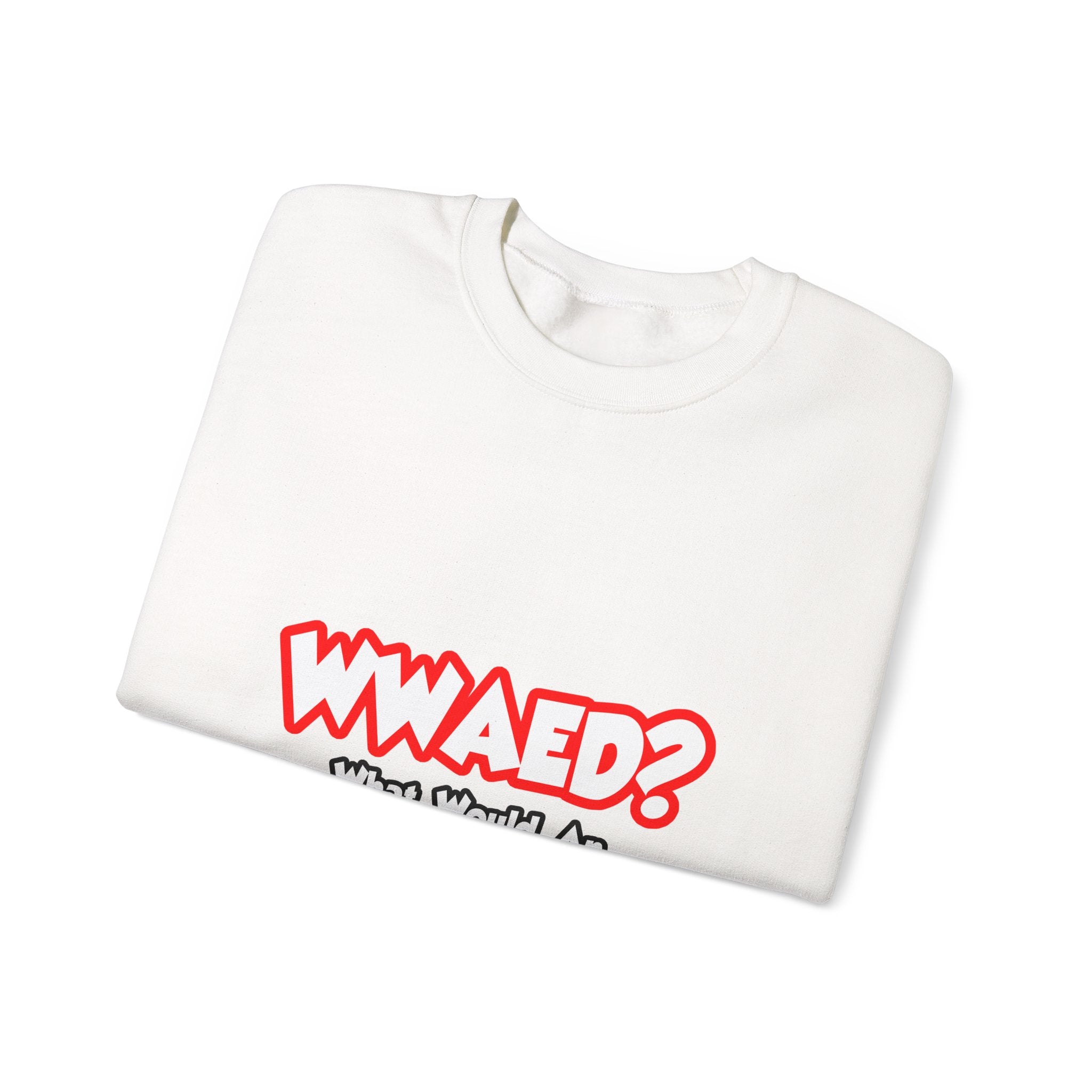 WWAED...What Would an Aerospace Engineer Do - Unisex Heavy Blend™ Crewneck Sweatshirt