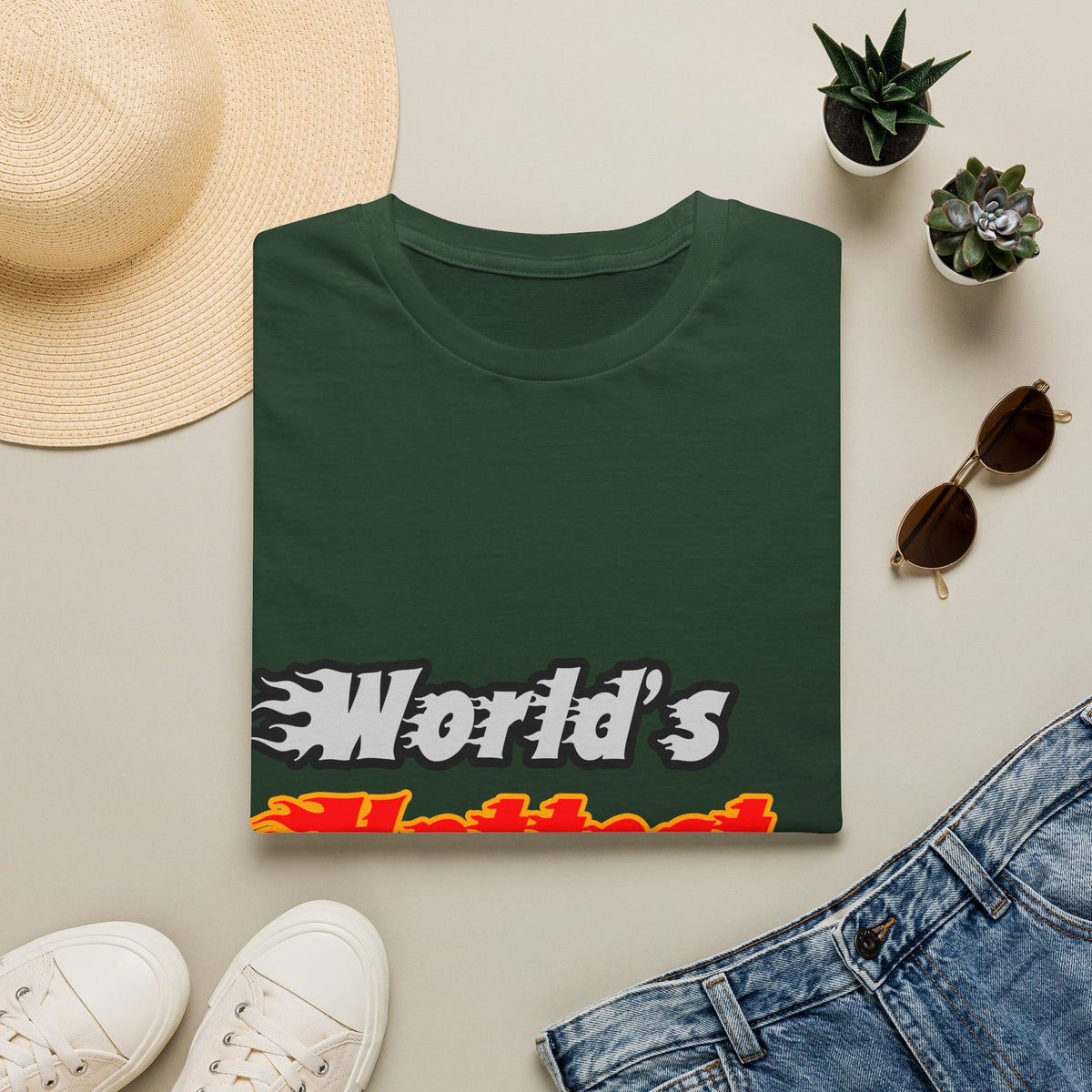 World's Hottest Engineer - Unisex Softstyle T-Shirt