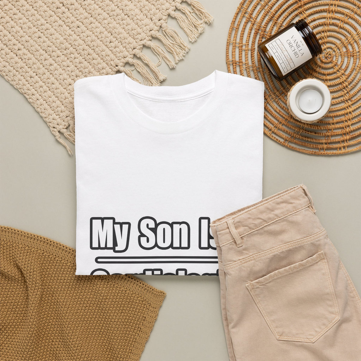 My Son Is A Cardiologist - Unisex Heavy Cotton Tee