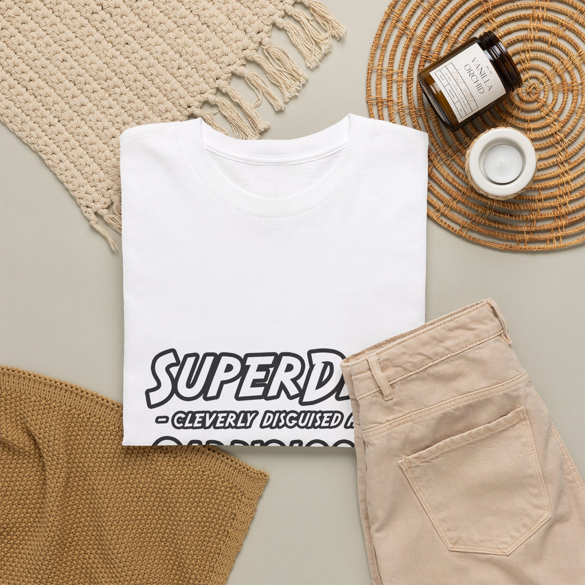 SuperDad...Cardiologist - Unisex Heavy Cotton Tee