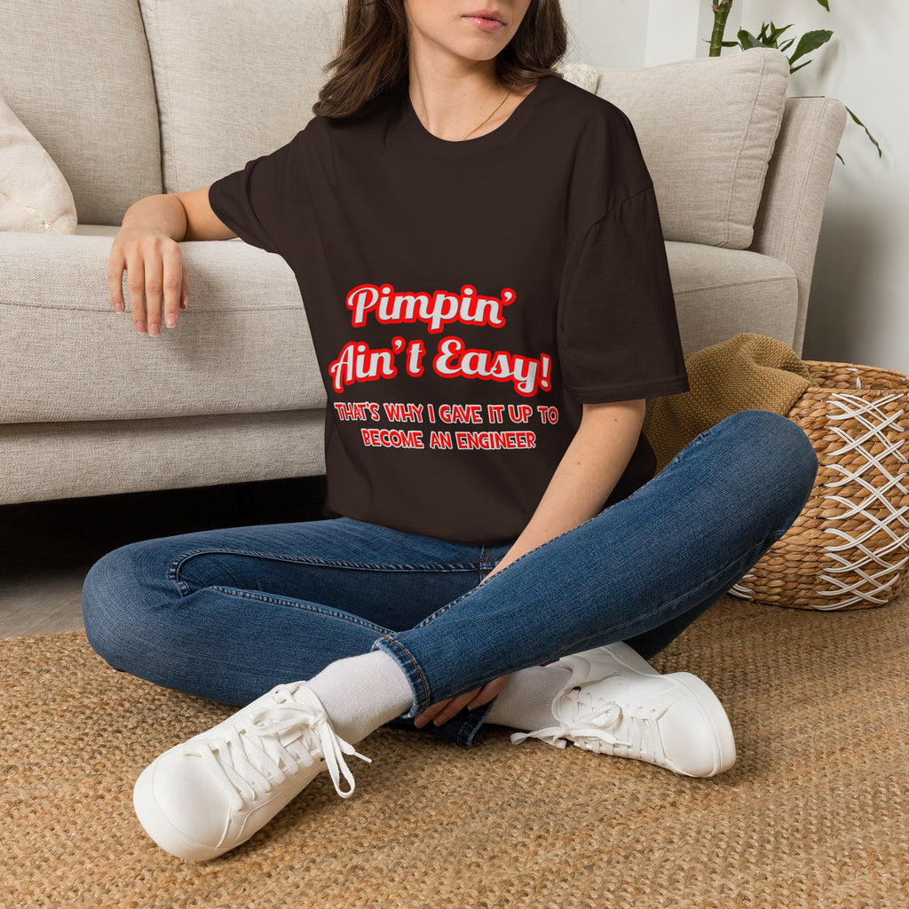 Pimpin' Ain't Easy .. Engineer - Unisex Softstyle T-Shirt