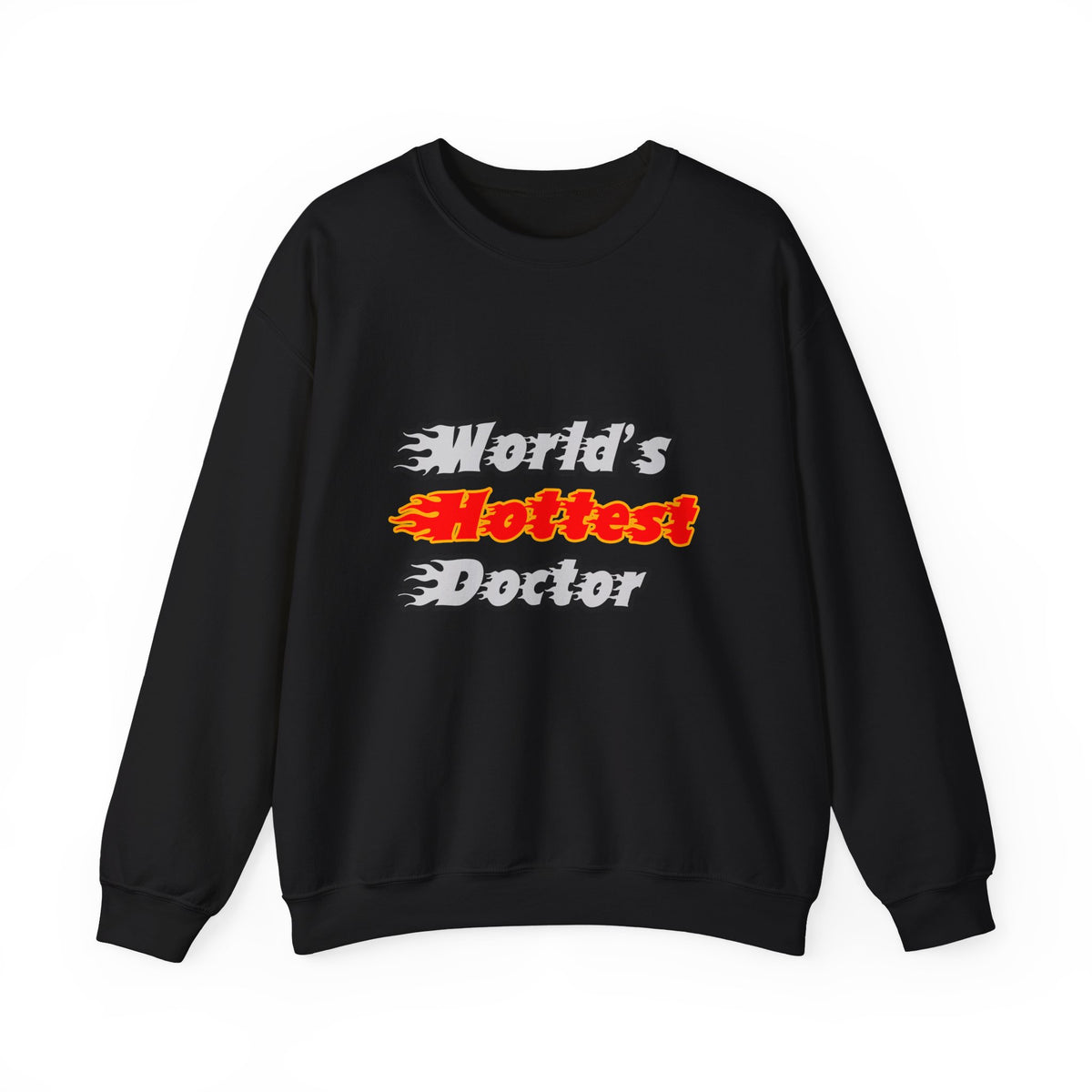 World's Hottest Doctor - Unisex Heavy Blend™ Crewneck Sweatshirt