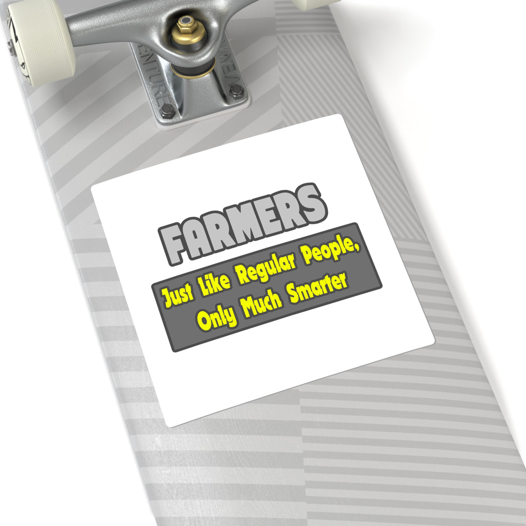 Farmers...Smarter - Square Stickers