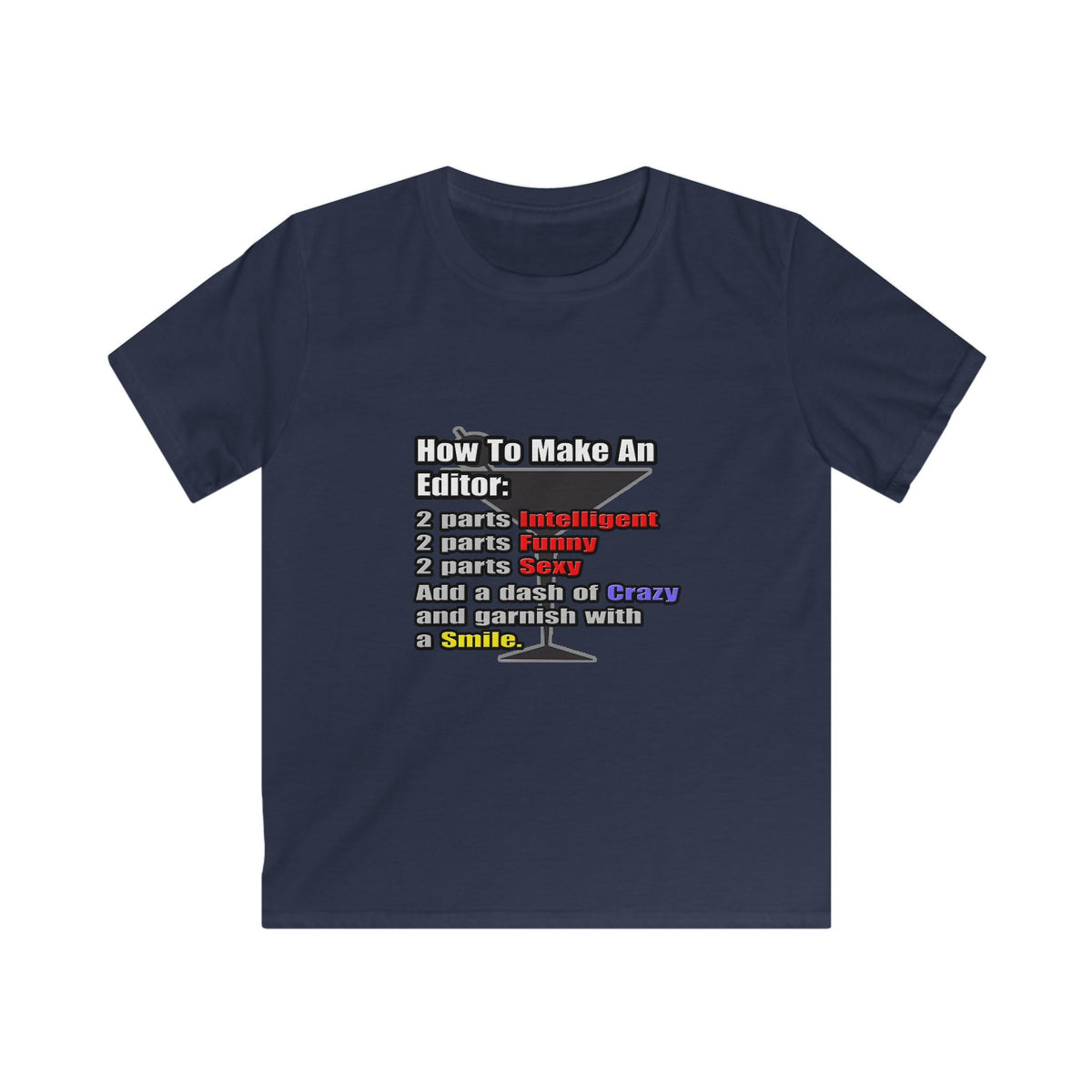How To Make an Editor - Kids Softstyle Tee