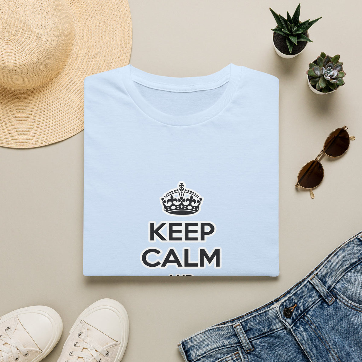 Keep Calm and Call an Air Traffic Controller - Unisex Softstyle T-Shirt
