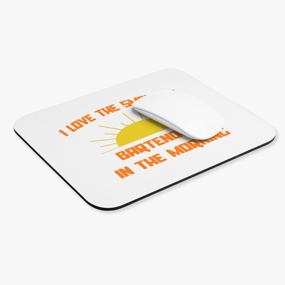 Smell of Bartending in the Morning - Mouse Pad (Rectangle)