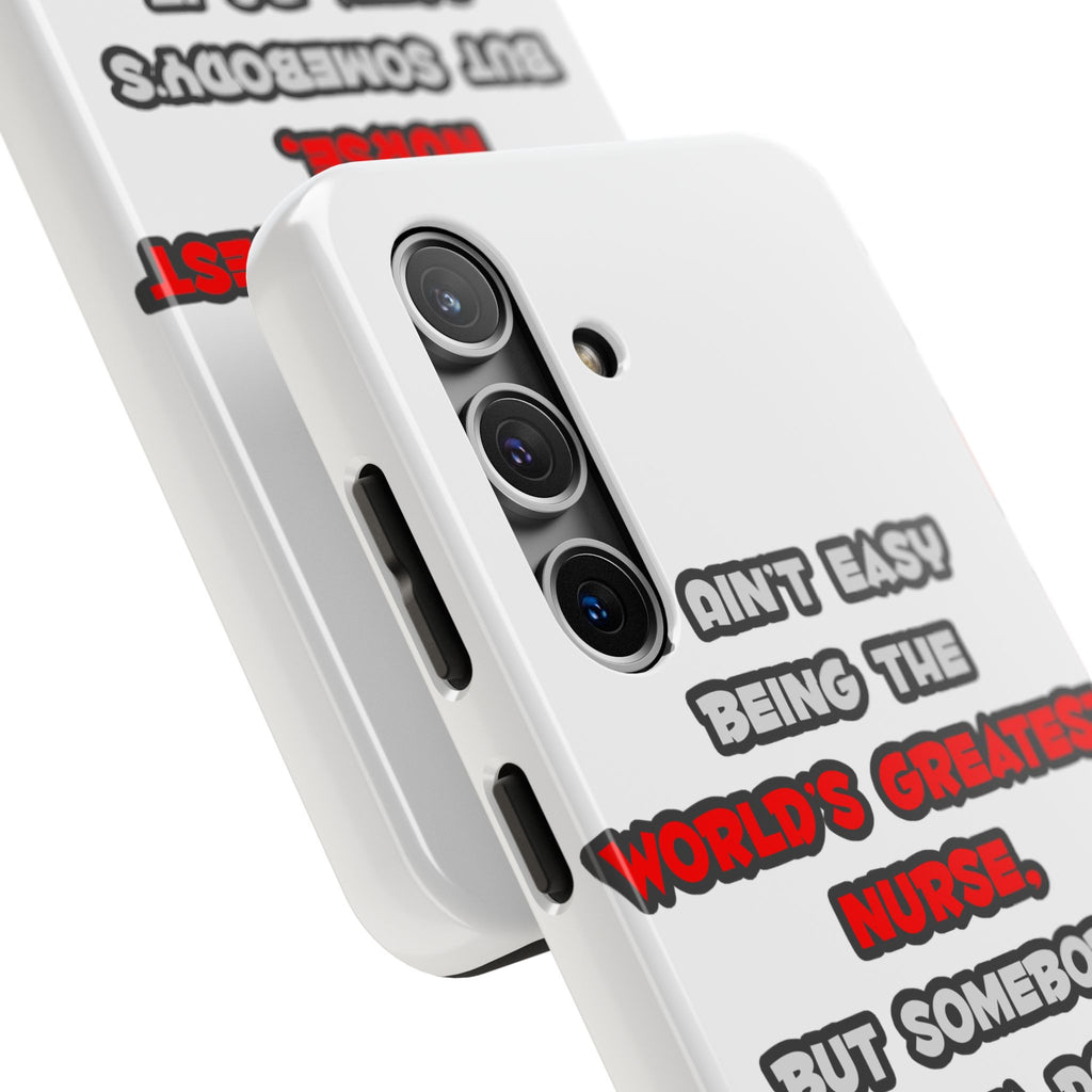 World's Greatest Nurse Joke - Tough Phone Cases